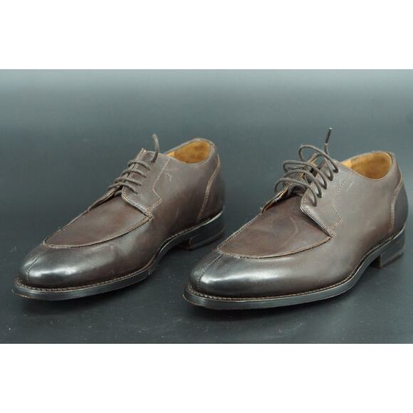 Allen Edmonds Watson Split Toe Derby Oxford Men Shoes Size 8 Brown New $395 main image 4